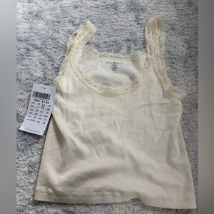 Brandy Melville Tank Top with Lace
